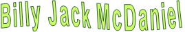 Billy Jack McDaniel